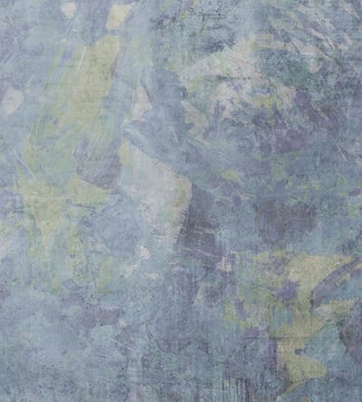 Fotobehang - Blue Painting Abstract 225x250cm - Vliesbehang