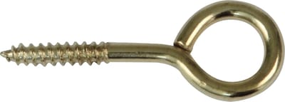 AMIG Schroefogen - 21x - staal - 30 mm - goud - DHZ ijzerwaren - bevestigingsmaterialen - A merk kwaliteit