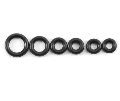 MTTproducts- O-ring Rubber Set 12 Sizes - O-ringen Assortiment - Waterdichte Seal - Gasket voor Horloges - Lange Levensduur - Inclusief Opbergdoos - Rubberen Ring