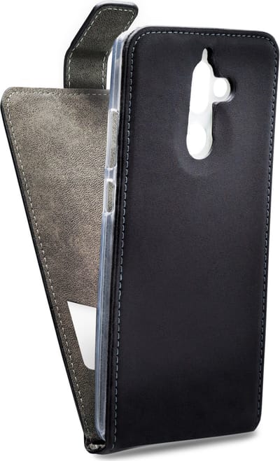 Mobilize Telefoonhoesje geschikt voor Nokia 7 Plus Hoesje | Mobilize Classic Gelly Bookcase | Pasjeshouder voor 1 Pasje | Telefoonhoesje voor Pinpas / OV Kaart / Rijbewijs - Zwart
