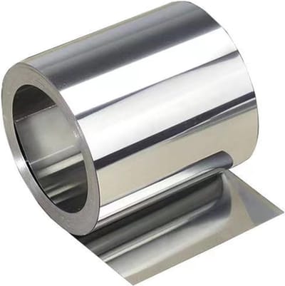 Roestvrijstalen Plaat - Dunne Folie - Metaal Bewerking - Hoge Sterkte - 50mm Breed 0.15mm - Zilver