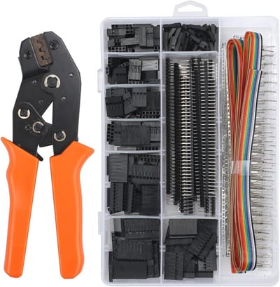 Krimptang Gereedschap voor Dupont Connectors met 1550 Stuks Behuizing en Pin