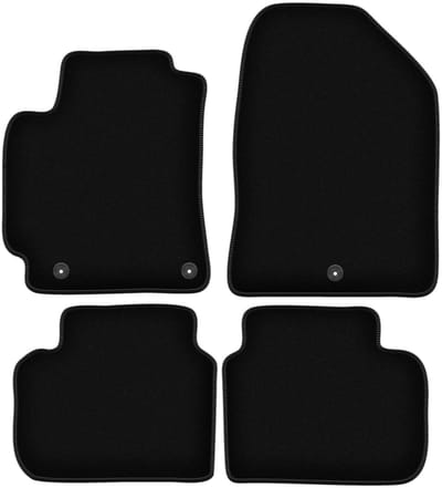 BASIC zwarte velours matten voor: Hyundai Elantra VI sedan (2016-)
