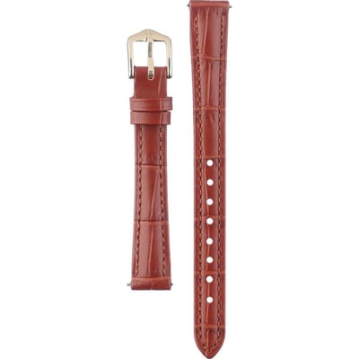 Hirsch Horlogeband -  Duke Goudbruin - Leer - 12mm