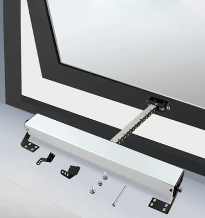 Automatische Raamopener - Elektrische Raamaandrijving - Ventilatie Gemak - Draadloze Bediening - 600mm Uitslag - 24V Systeem