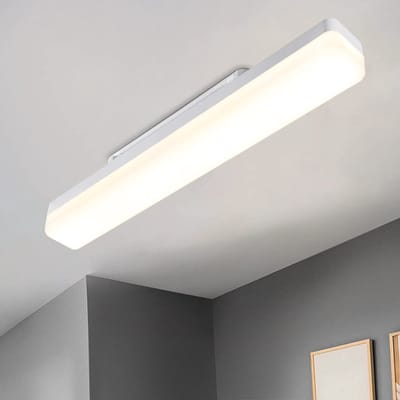NETTLIFE LED Plafondlamp - wit - 4000K neutraal wit - moderne daglichtlamp 40*5*4.5CM - 18W rechthoekig keukenlamp - voor keuken | woonkamer | slaapkamer | eetkamer balkon | hal | garage | kelder