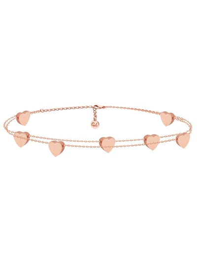 good.designs Armband met hartjeshanger