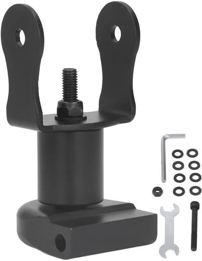 Dailygoods- Fietsschermafsteller Zwenkhouder - Monitor Beugel - Draaibare Houder - Geschikt voor Peloton - Eenvoudige Installatie - Ideaal voor Functionele Training - Monitorbeugel