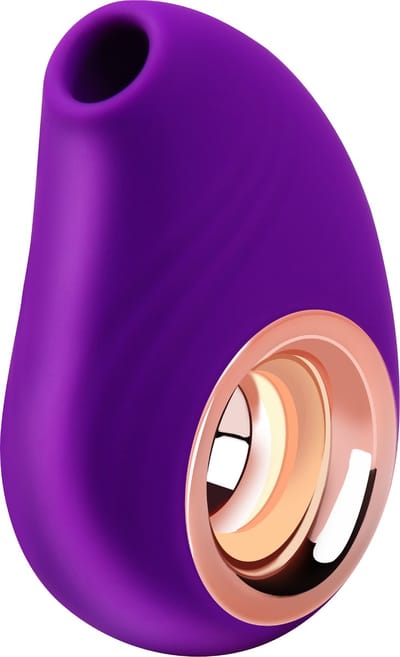 Cupitoys® Luchtdruk vibrator - 10,2cm - Paars - 12 standen - Vibrators voor vrouwen en mannen - Sex toys voor vrouwen en mannen