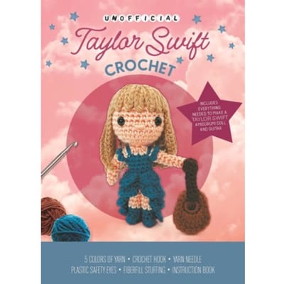 Unofficial taylor swift book and crochet kit - Kati Galusz