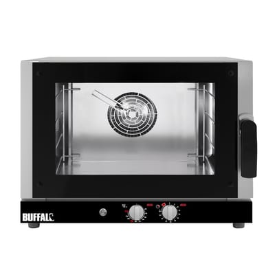 Buffalo Convectieoven met Vochtigheid 4x GN 1/1 Driefasig