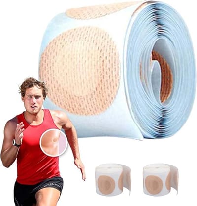ECTEATOY® Nipple Covers - 3 items- 50 Paar Tepelplakkers - 35mm - Tepelbeschermers voor Hardlopen - Anti-Schuur Tepelbeschermers voor Joggen en Marathons - Zweet - Waterbestendig