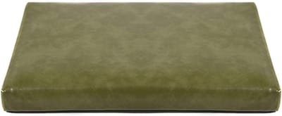 wangk PU Bank Kussen Tuin Bank Kussens, 2 of 3 zits Bench Mat Pad Patio Bench Pad ligstoel kussen Vervanging Matras Pad Comfortabel kussen-Matcha Groen 90 × 30 × 5 cm (35 × 12 × 2in)