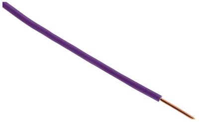 Elektrische Ader H07V-U 1.5mmruit, Enkelvoudige PVC Geleider voor Binneninstallatie, 10 Meter