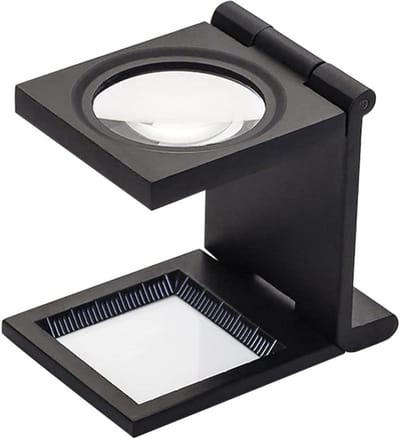 Vergrootglas - Leesloep - Hobbywerk - Handsfree standaard - 10x vergroting - Zwart