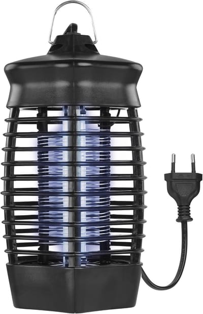 Insectenverdelger met UV-A Led Technologie voor Binnen en Terras - Elektrische Muggenlamp en Vliegenval