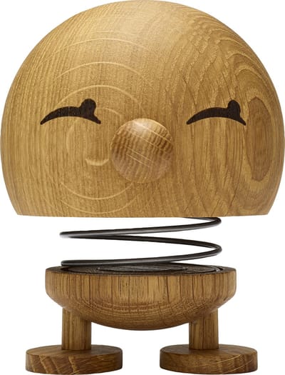 Hoptimist Bimble Beeldje - M - Eikenhout - Houten Beeldjes Decoratie voor Woonkamer, Kamer en Kantoor - Cadeau Idee voor Mannen, Vrouwen en Kinderen