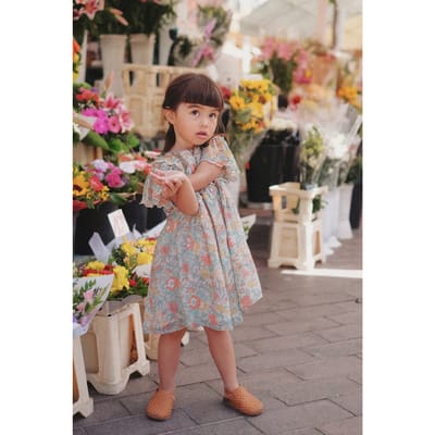 Louise Misha Dress Siloé Water Flowers Size: 9M | Dresses Outlet | Unisex |