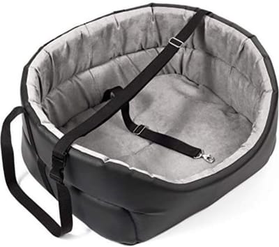 Hondenmand Auto Achterbank - Automand Hond - M 51 cm x 40 cm, Zwart