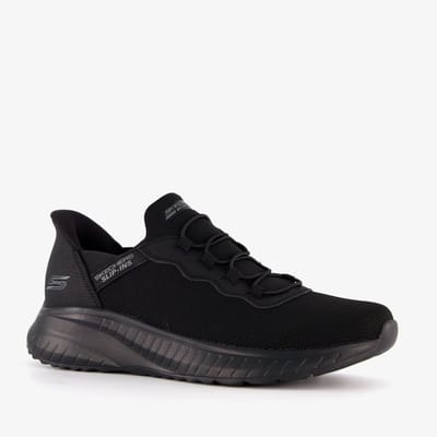 Skechers Bob Squad heren slip - Sneakers - ins zwart