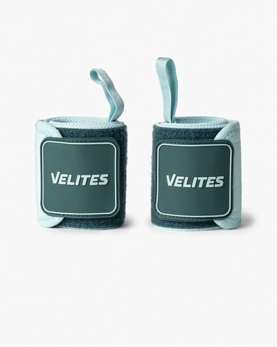 Velites Grip Nylon Wrist Wraps – Stevige Polsbescherming & Stabiliteit – Mint