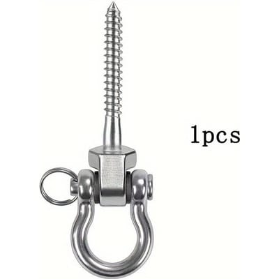 Nieuw Lagertype 304 Roestvrij Staal Zware Schommelhaak, Schommel Hardware Haak, Geschikt voor Hangmatten, Yoga Schommels, Verandaschommels Zandzakken