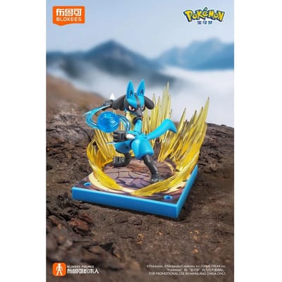 BLOKEES Originele POKEMON Ceruledge Charizard Snorlax Scyther Lucario Greninja Meowscarada Bouwstenen Actiefiguur Speelgoed Cadeau