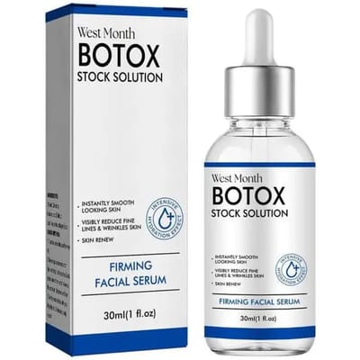 West Maand Botox Stockoplossing: Glad, Gehydrateerd & Vernieuwd 1pcs