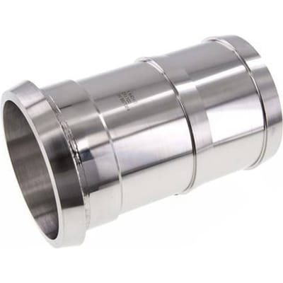 Melkkoppeling 121mm Laspuntstuk 4" (100mm) Slangpilaar RVS