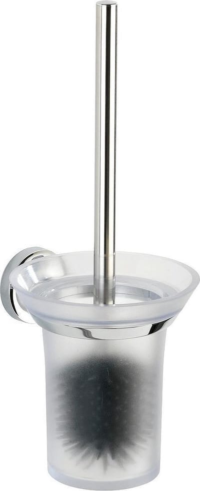 Wenko Toiletborstel En Houder Arcole 36,5 Cm Zilver 2-delig