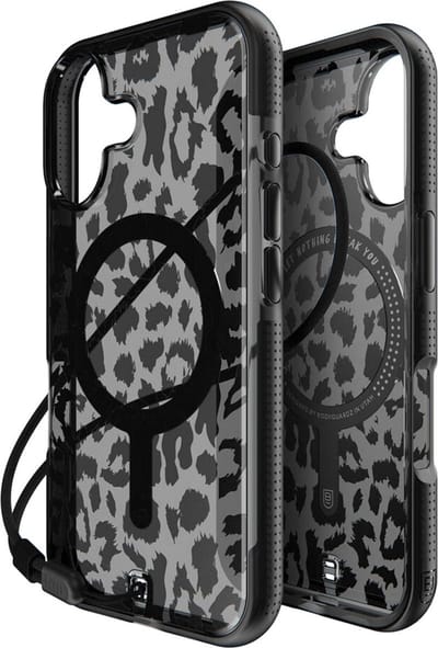 BodyGuardz Ace Pro MagSafe Backcover voor de iPhone 16 - Zwart