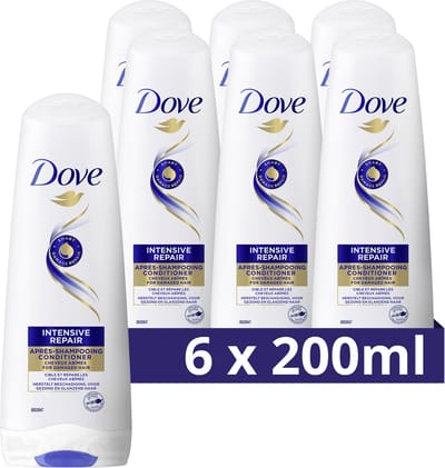Dove Intensive Repair Conditioner - 6 x 200 ml - Voordeelverpakking