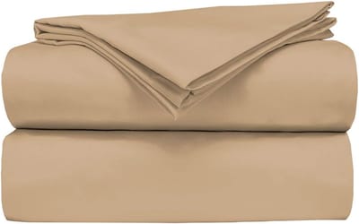 Camper Lakenset - RV Lakens - Kamperen - NoTuck Top Sheet - Queen - Camel