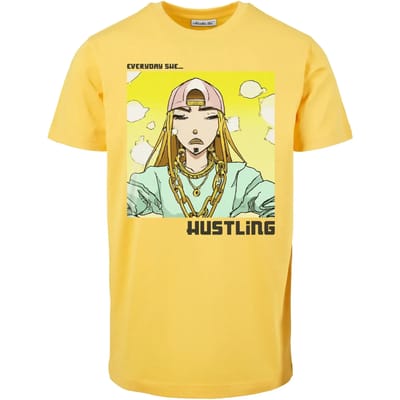 Mister Tee - Everyday She Hustling Heren Tshirt - S - Geel