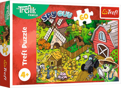 Trefl 17402, 60 stuk(s), Stripfiguren, 4 jaar