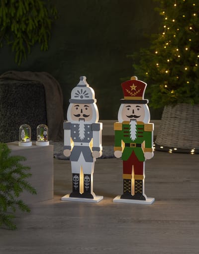 Star Trading Nutcracker Lichtdecoratie figuur 2 gloeilamp(en) LED 0,03 W