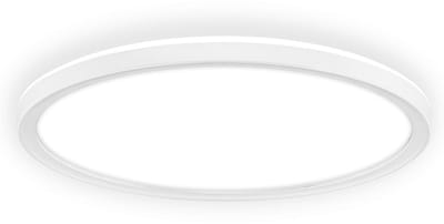 BRILONER Slim - Plafondlamp - dimbaar plafonniére - 4.000K - geheugenfunctie - achtergrondverlichting - Ø29cm