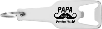 Akyol - papa ik vind je fantastich flesopener - Papa - familie - cadeau - 105 x 25mm