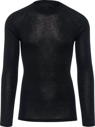 Thermowave Merino Warm Long sleeve shirt - Heren - Zwart