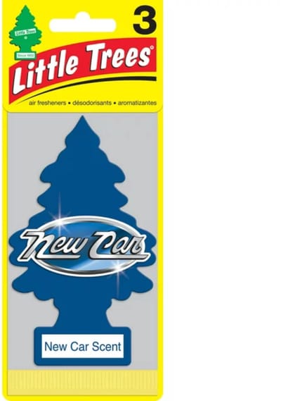 Little Trees New Car - Geurhanger voor auto - 3-pack, frisse geur
