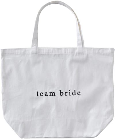 Ginger Ray - Witte tas team bride