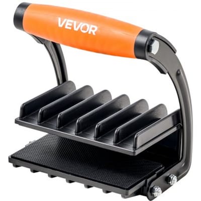 VEVOR Multiplex drager, 90,7 kg klemcapaciteit, verstelbare gipsplaatdrager voor 0-25,4 mm dikke platen, platendrager met handgrepen voor kunststofplaten, multiplex, gipsplaat