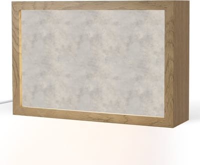 Tafellamp 30x20 cm - LED lamp - Grijs - Beton - Industrieel - Decoratieve tafellampen - Dimbaar - Tafellampje slaapkamer - Woonkamer binnen