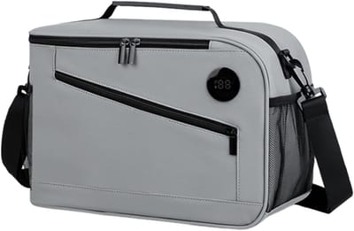 Koeltas - Lunchtas - Eten vers houden - Temperatuurweergave - 1366 Liter - Grijs