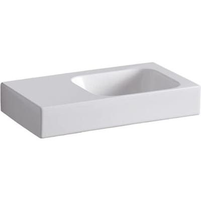 Geberit iCon hand wash basin 53 cm with shelf left 124153000