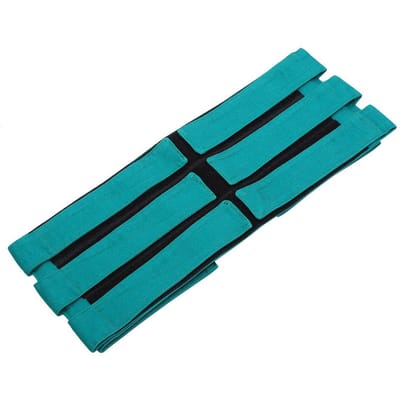 Verstelbare Been Lichaam Fixatieband Rolstoelband Veiligheidsgordel voor Oudere Patiënten Beenband black