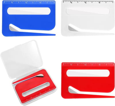 Envelop-Openers - Multifunctionele Snijmachine met Vergrootglas in Opbergkoffer - Thuis & Kantoor Benodigdheden - 3 Kleuren.