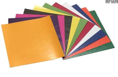 RFWR® Semi-transparant vierkant papier voor raamsterren en ambachten 10x10 cm - 99 vellen