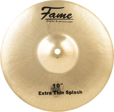 Fame Masters B20 Extra Thin Splash, 10", Natural Finish - Splash-bekken