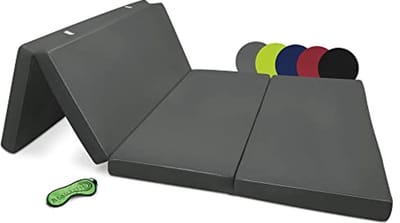 Opvouwmatras 100x200 cm - Reismatras en Logeermatras - Vouwbare Zitzak in Antraciet
